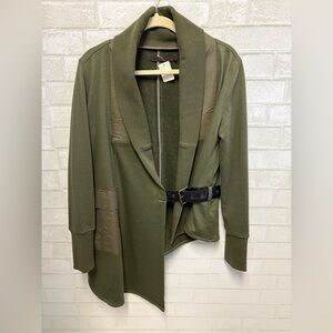 Nicholas K Post Apocalyptic Style Green Jacket Size Small